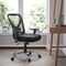 Emma and Oliver Big & Tall 400 lb. Rated Mesh Swivel Ergonomic Task Office Chair with Height Adjustable Back and Arms